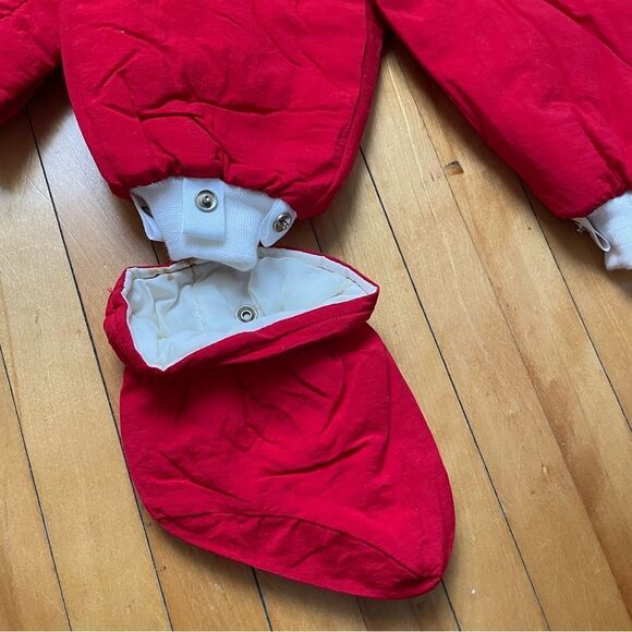 Red Toddler Snowsuit Set - Picture 7 of 8